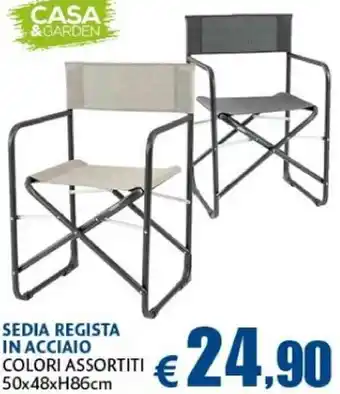 Casa & Co Casa & Garden In Acciaio Colori Assortiti 50 x 48 x h86 cm offerta