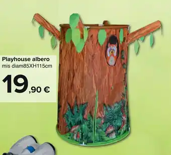 Carrefour Playhouse albero 85xH115 cm offerta