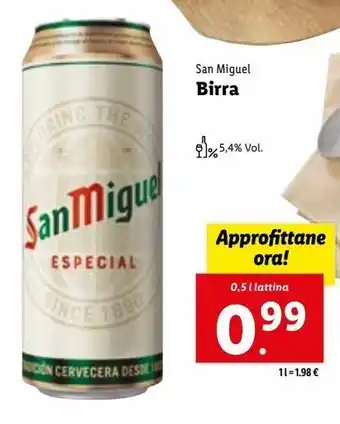 Birra san miguel 0.5 l