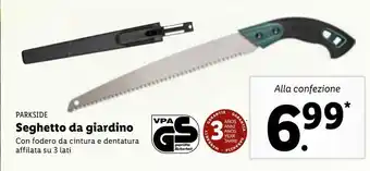 Seghetto da giardino parkside