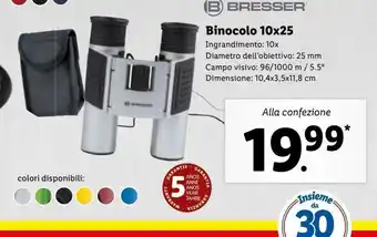 Binocolo 10x25