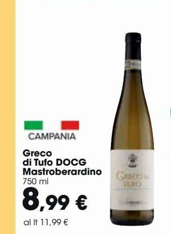 Greco di tufo docg mastroberardino