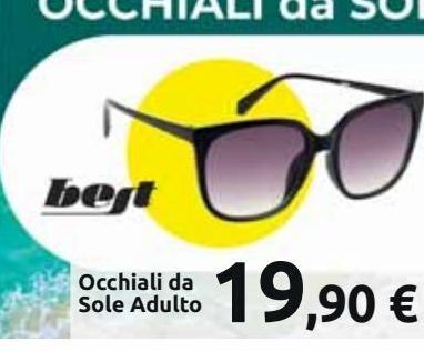 Occhiali da sole adulto offerta di Carrefour Market