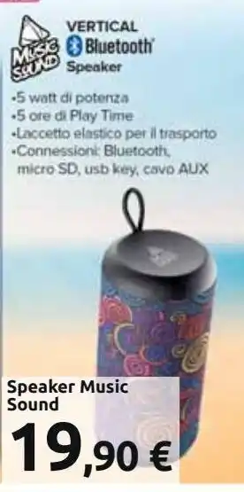 Speaker music sound