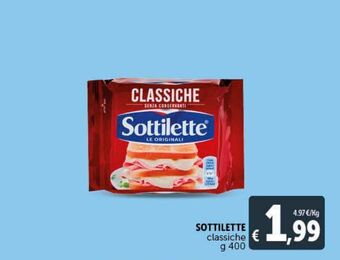 Deco Supermercati Sottilette classiche g 400 offerta