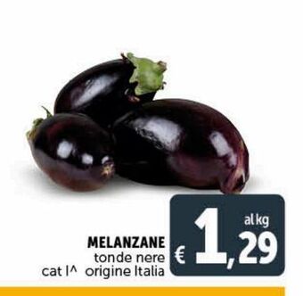 Deco Supermercati Melanzane tonde nere al kg offerta