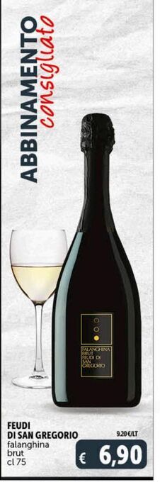 Deco Supermercati Feudi di san gregorio falanghina brut cl 75 offerta