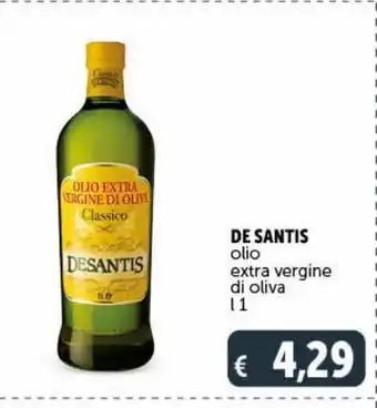 Deco Supermercati Olio extra vergine di oliva desantis 1 l offerta