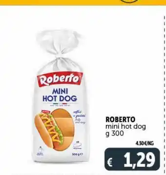 Deco Supermercati Roberto mini hot dog g 300 offerta