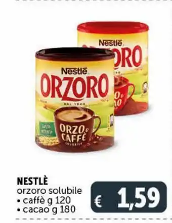 Deco Supermercati Nestlé orzoro solubile caffè, cacao offerta