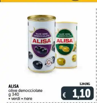 Deco Supermercati Olive denocciolate alisa g 340 verdi / nere offerta