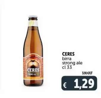 Deco Supermercati Birra ceres strong ale cl 33 offerta