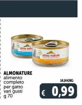 Deco Supermercati Alimento completo per gatti almo nature vari gusù offerta