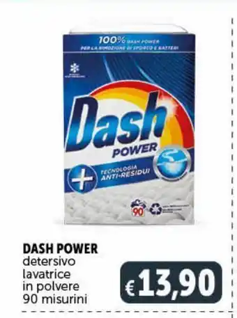 Deco Supermercati Detersivo lavatrice in polvere dash power 90 misurini offerta
