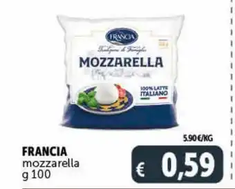Deco Supermercati Mozzarella francia g 100 offerta