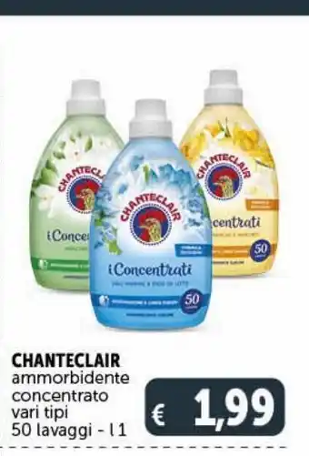 Deco Supermercati Ammorbidente concentrato chanteclair vari tipi 50 lavaggi 1 l offerta