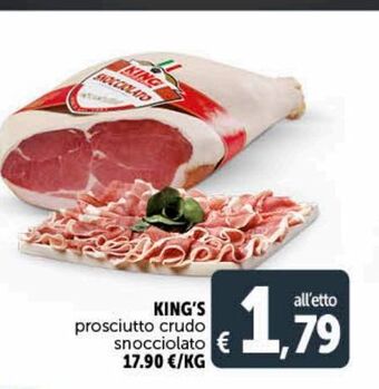 Deco Maxistore King's prosciutto crudo snocciolato offerta