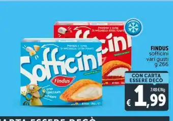 Deco Maxistore Findus sofficini vari gusti g 266 offerta