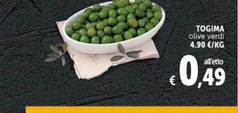 Deco Maxistore Togima olive verdi offerta