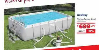 Bricocenter Piscina power steel bestway offerta