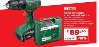 Bricocenter Trapano avvitatore a percussione easyimpact offerta