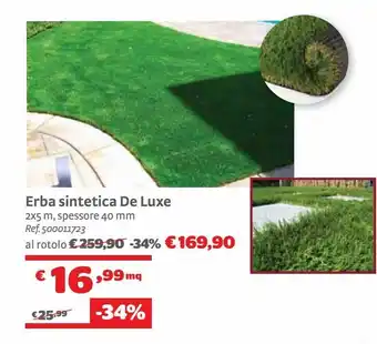 Erba sintetica de luxe