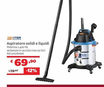 Bricocenter Aspiratore solidi e liquidi offerta