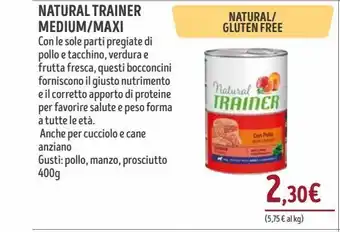 Il Gigante Natural trainer medium/maxi offerta
