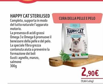 Il Gigante Happy cat sterilised offerta