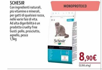 Cibo per gatti schesir