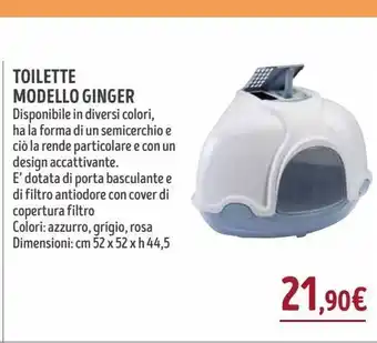 Il Gigante Toilette modello ginger offerta