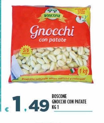 Deco Superfreddo Boscone gnocchi con patate kg 1 offerta