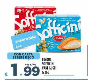 Deco Superfreddo Sofficini findus vari gusti g 266 offerta