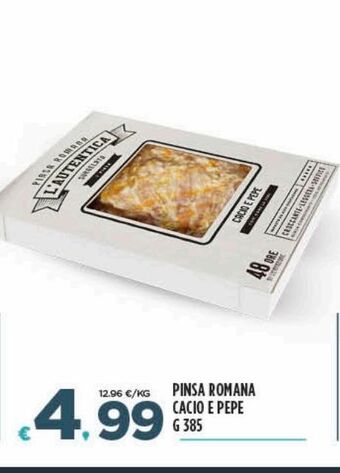 Deco Superfreddo Pinsa romana cacio e pepe g 385 offerta