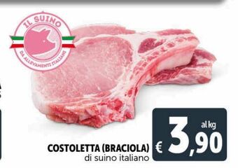 Deco Maxistore Costoletta ( braciola ) di suino italiano offerta