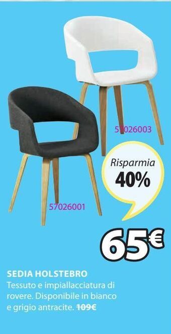 JYSK Sedia holstebro offerta