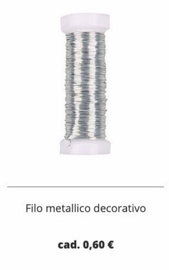 Tedi Filo Metallico Decorativo offerta