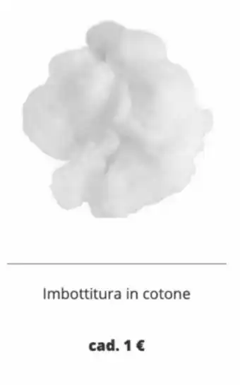 Imbottitura in Cotone