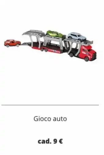 Tedi Gioco Auto offerta