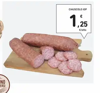 Spazio Conad Ciauscolo igp offerta