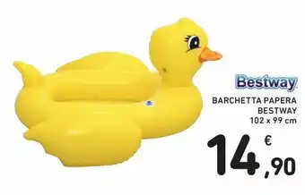 Spazio Conad Barchetta papera bestway offerta