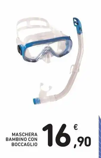 Spazio Conad Maschera bambino con boccaglio offerta