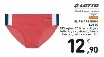 Spazio Conad Slip mare uomo lotto offerta