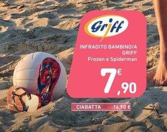 Spazio Conad Infradito bambino/a griff offerta