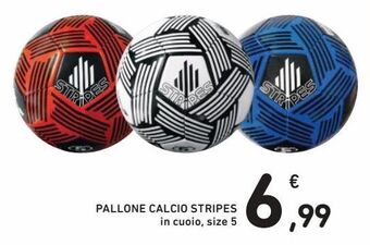 Pallone calcio stripes