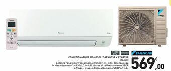 Spazio Conad Condizionatore monosplit offerta