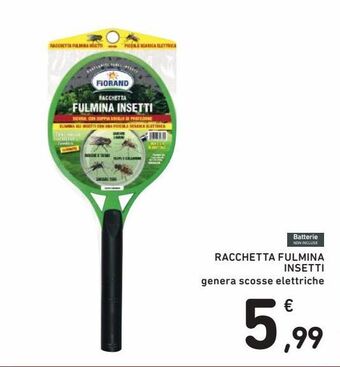 Spazio Conad Racchetta fulmina insetti offerta