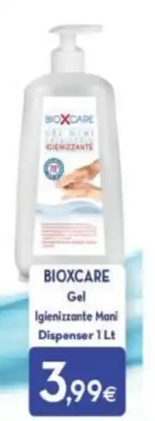 Proshop BioxCare Gel Igienizzante Mani Dispenser 1 Lt. offerta