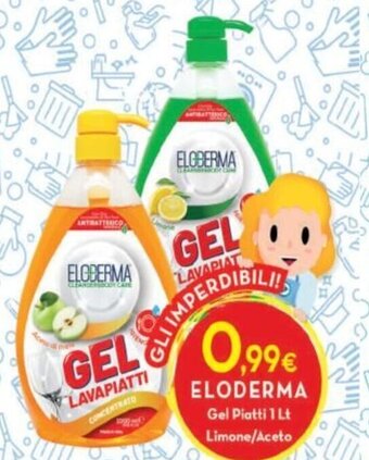 Proshop Eloderma Gel Piatti 1 Lt Limone / Aceto offerta