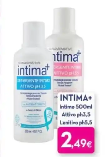 Proshop Intima + Intimo 500 ml Attivo ph 3.5 Lenitivo ph 5.5 offerta